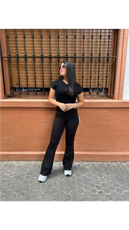 CAMISETA BASIC PICO NEGRO 2