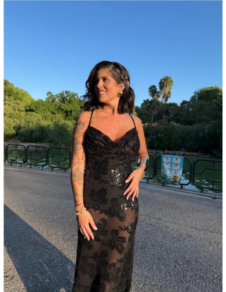 VESTIDO ATENAS NEGRO