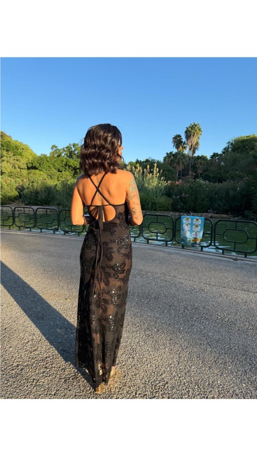 VESTIDO ATENAS NEGRO