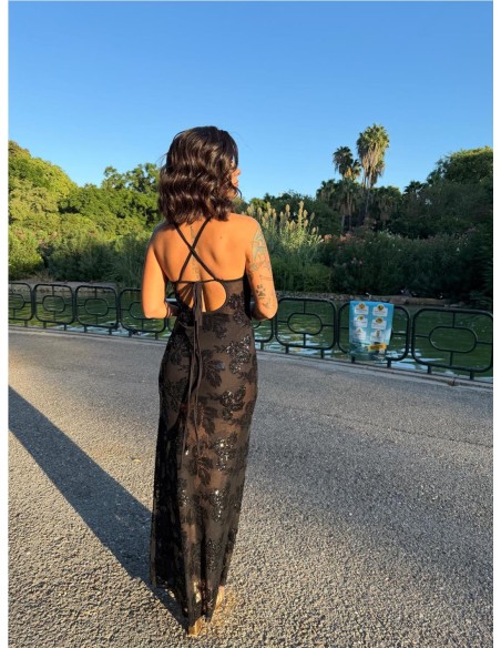 VESTIDO ATENAS NEGRO