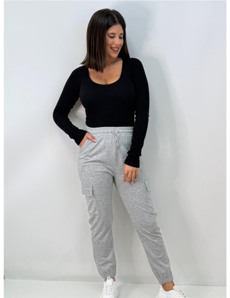 PANTALON SEUL GRIS