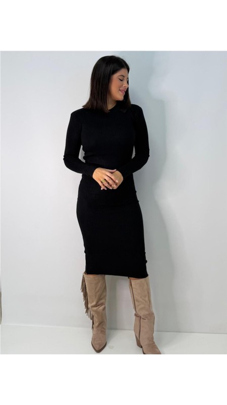 VESTIDO ELISA NEGRO 2