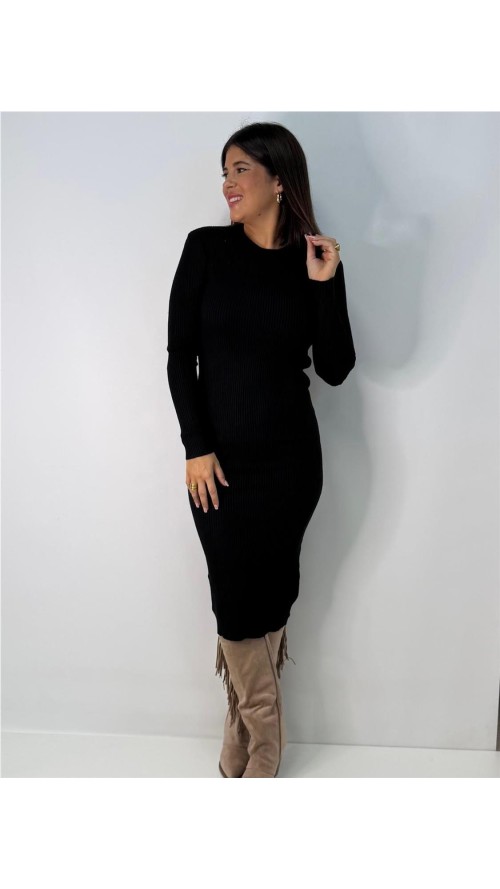 VESTIDO ELISA NEGRO VESTIDO ELISA NEGRO