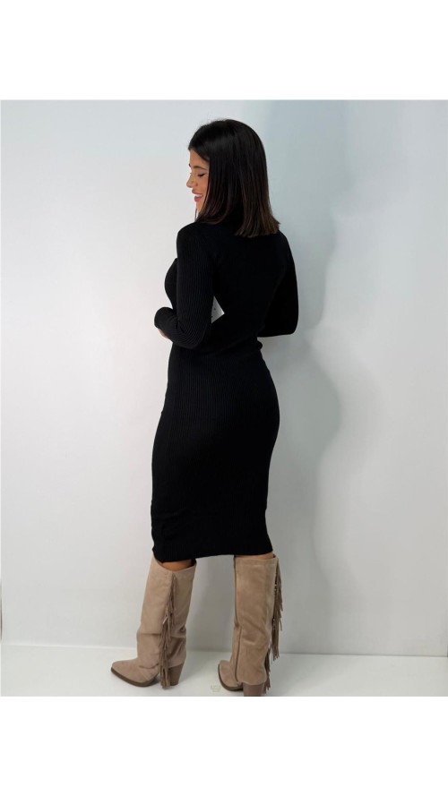 VESTIDO ELISA NEGRO VESTIDO ELISA NEGRO