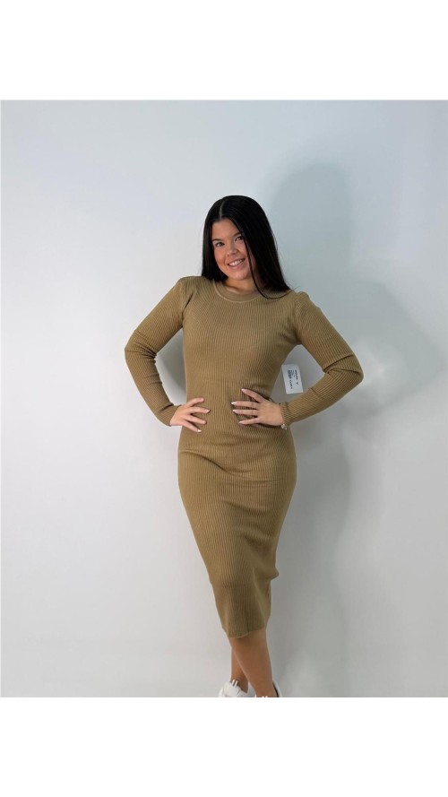 VESTIDO ELISA CAMEL VESTIDO ELISA CAMEL