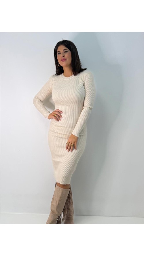 VESTIDO ELISA BEIG VESTIDO ELISA BEIG