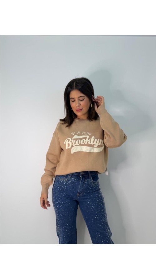 JERSEY BROOKLYN CAMEL