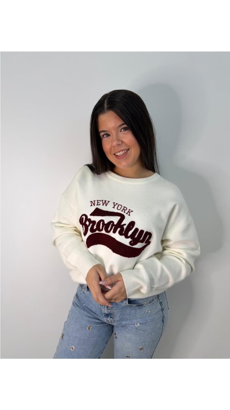 JERSEY BROOKLYN BLANCO