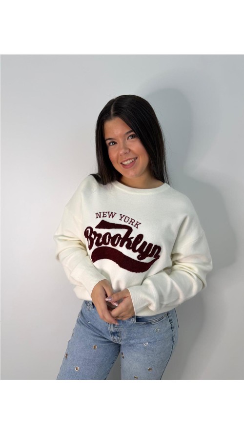 JERSEY BROOKLYN BLANCO