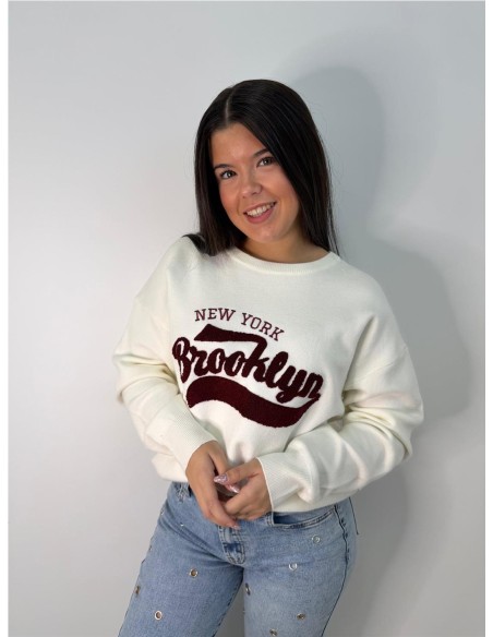 JERSEY BROOKLYN BLANCO