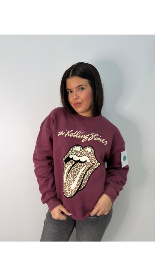 SUDADERA ROLLING BERENGENA SUDADERA ROLLING BERENGENA