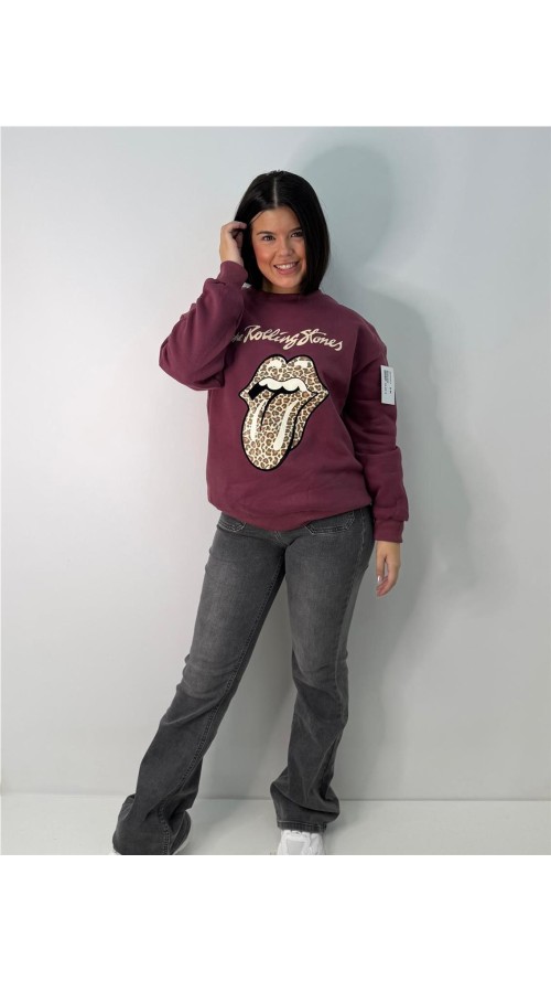 SUDADERA ROLLING BERENGENA SUDADERA ROLLING BERENGENA