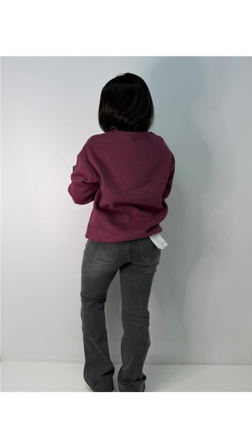 SUDADERA ROLLING BERENGENA SUDADERA ROLLING BERENGENA