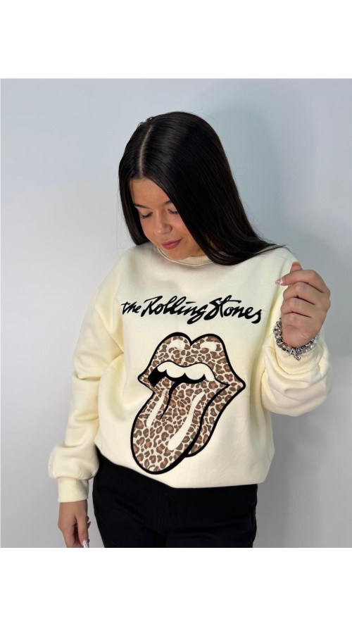 SUDADERA ROLLING BEIG SUDADERA ROLLING BEIG