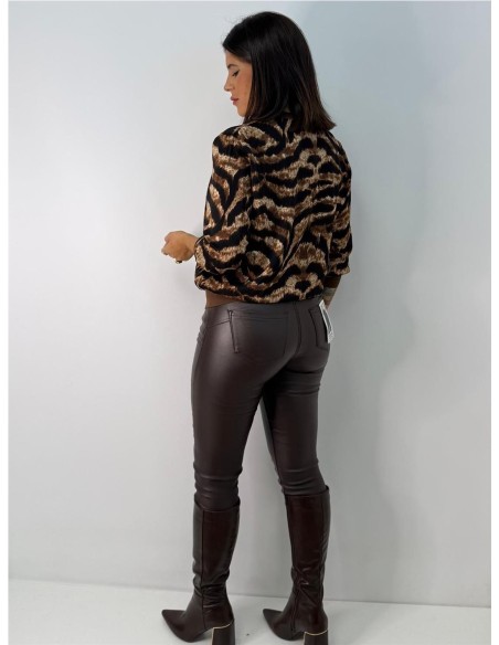 PANTALON MARTINA MARRON
