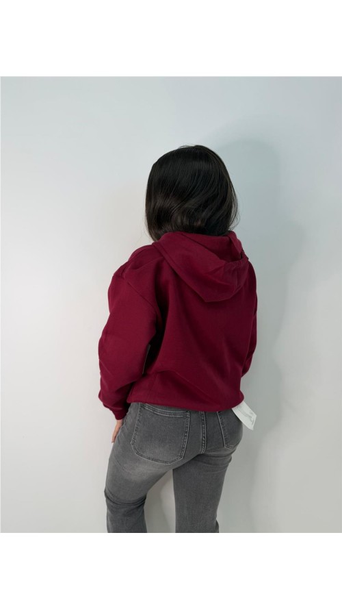 SUDADERA HARVARD BURDEOS SUDADERA HARVARD BURDEOS