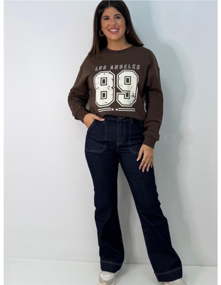 PANTALON LUCIANA VAQUERO