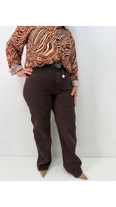 PANTALON RENATA MARRON