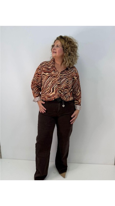 PANTALON RENATA MARRON 2