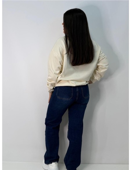 SUDADERA LOS ANGELES BEIG