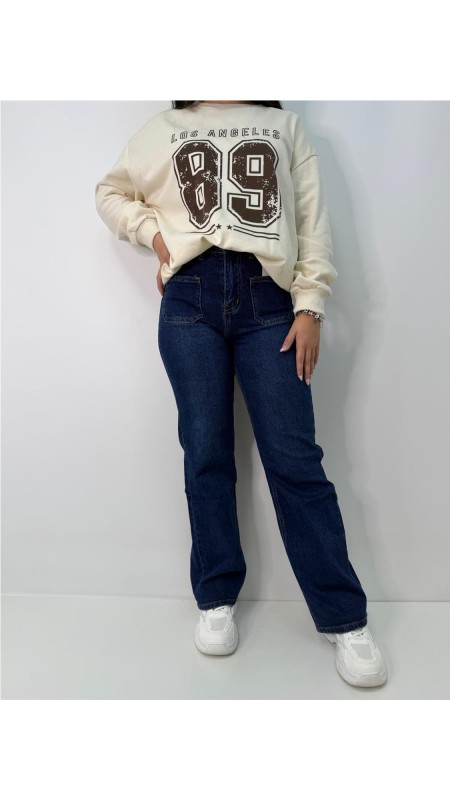 PANTALON LARA VAQUERO