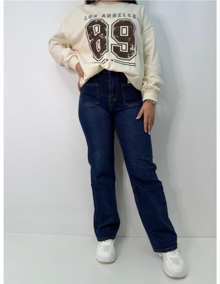 PANTALON LARA VAQUERO