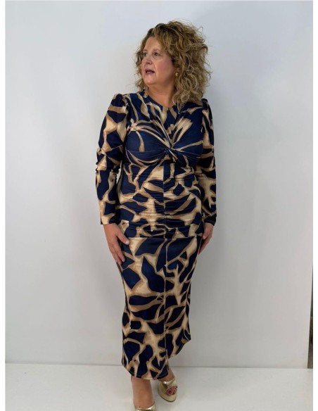 VESTIDO DULCEIDA AZUL