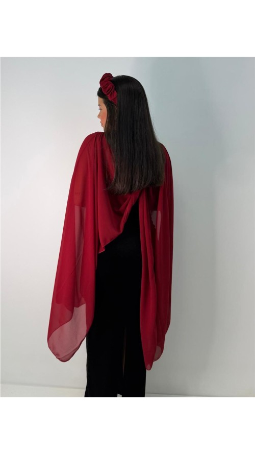 VESTIDO VIOLETA NEGRO