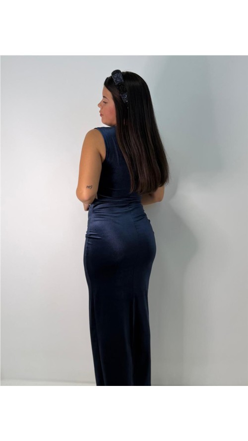 VESTIDO VIOLETA MARINO VESTIDO VIOLETA MARINO