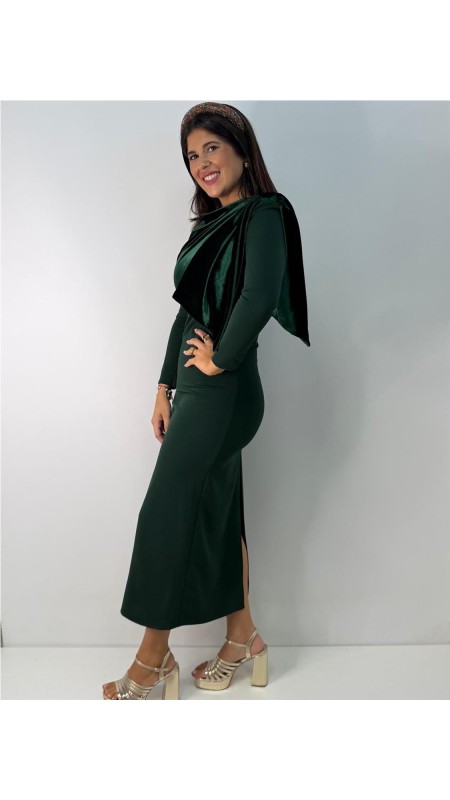 VESTIDO UBEDA VERDE 2