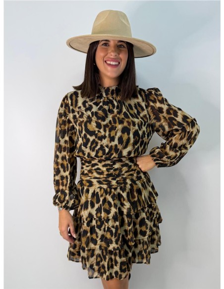 VESTIDO BIANCA CAMEL