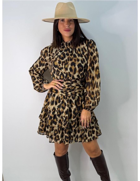 VESTIDO BIANCA CAMEL