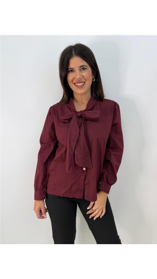 CAMISA LISBOA BURDEOS CAMISA LISBOA BURDEOS