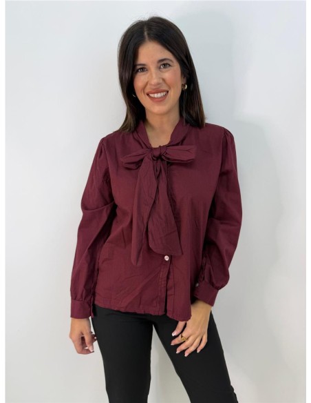 CAMISA LISBOA BURDEOS