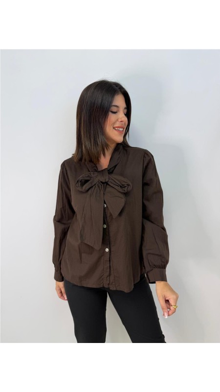 CAMISA LISBOA MARRON