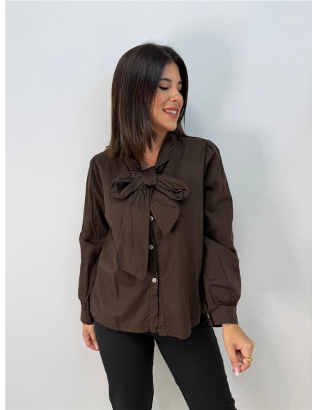 CAMISA LISBOA MARRON