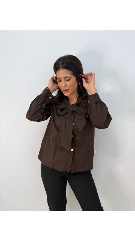 CAMISA LISBOA MARRON 2