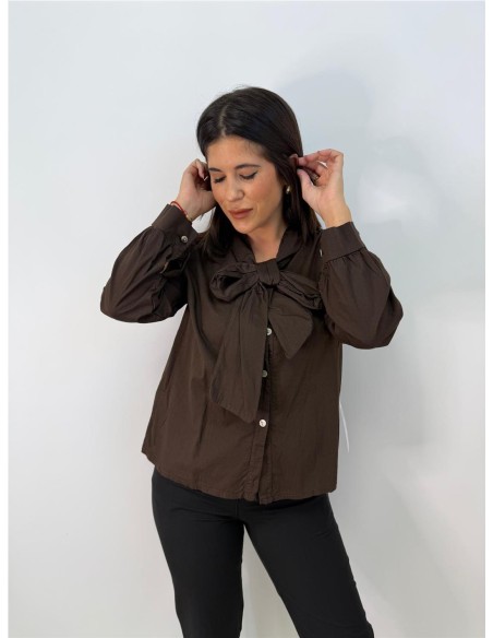 CAMISA LISBOA MARRON