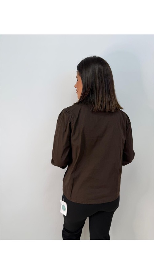 CAMISA LISBOA MARRON