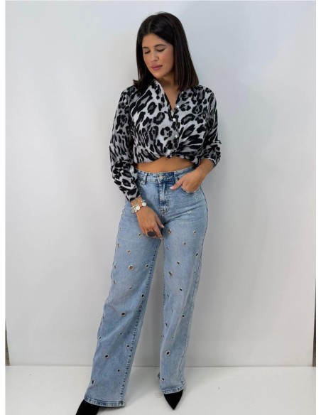 CAMISA BERLIN LEOPARDO