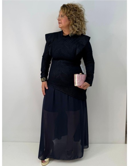 VESTIDO ZAMORA MARINO