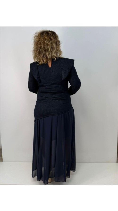 VESTIDO ZAMORA MARINO VESTIDO ZAMORA MARINO