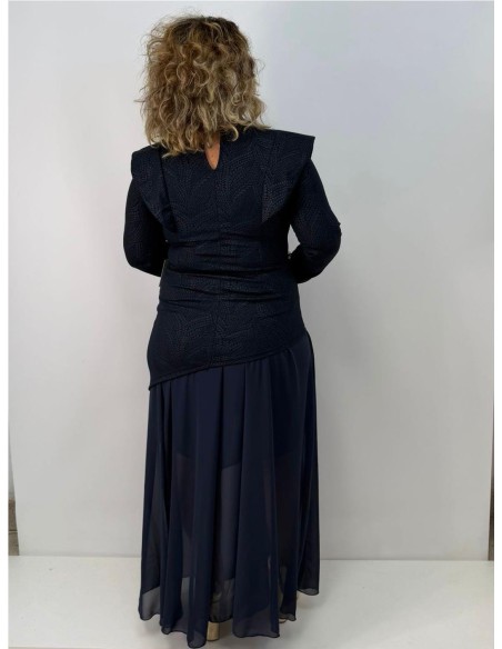 VESTIDO ZAMORA MARINO