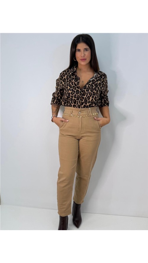 CAMISA SARITA MARRON CAMISA SARITA MARRON