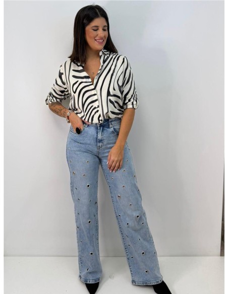 CAMISA BERLIN BLANEGRO