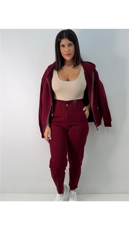 PANTALON ZOE BURDEOS PANTALON ZOE BURDEOS