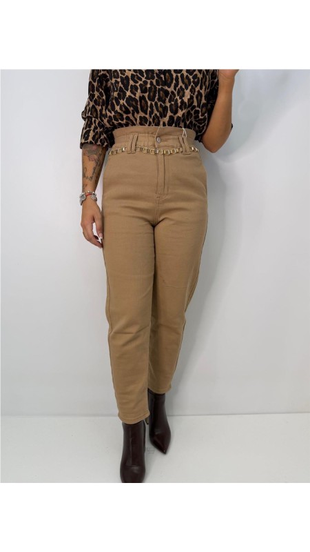 PANTALON ZOE CAMEL