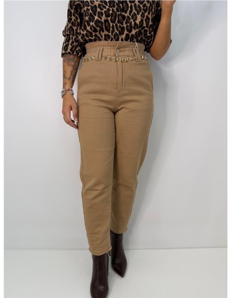 PANTALON ZOE CAMEL