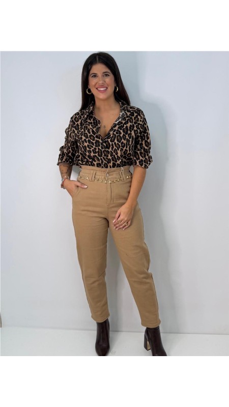 PANTALON ZOE CAMEL 2