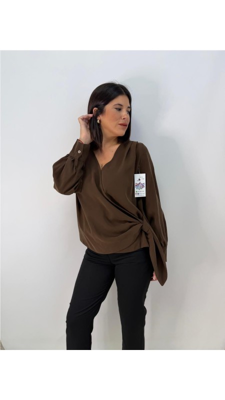 CAMISA VIENA MARRON
